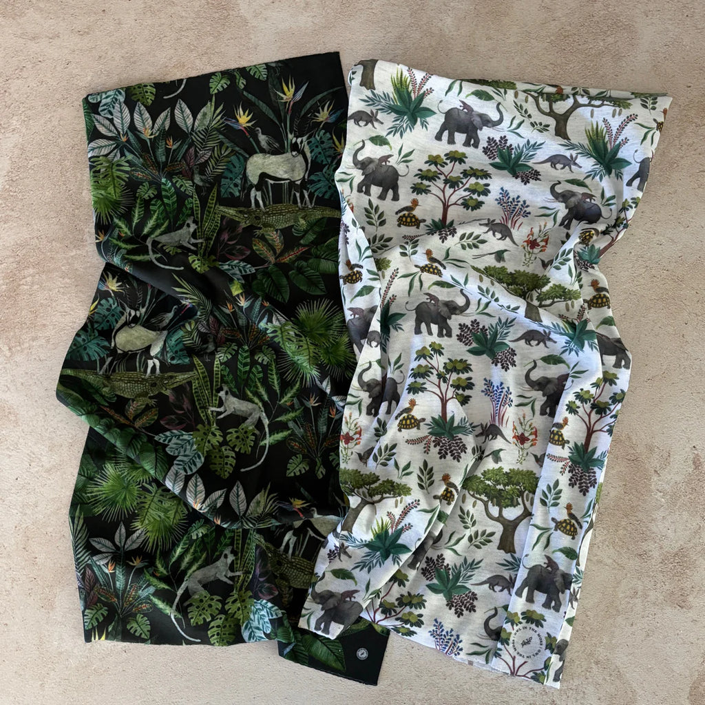 microfibre buff with designs by south african artist