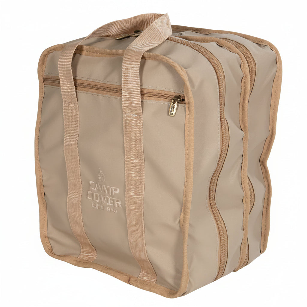 Bush camp organizer for long overlanding journeys and camp organisation.

