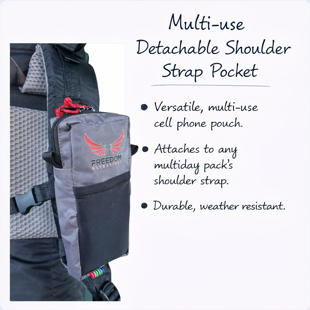 Multi-use cell phone pouch