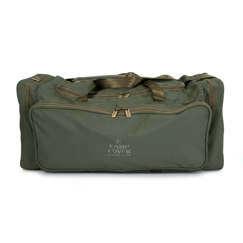 Khaki canvas duffel bag large made in South Africa