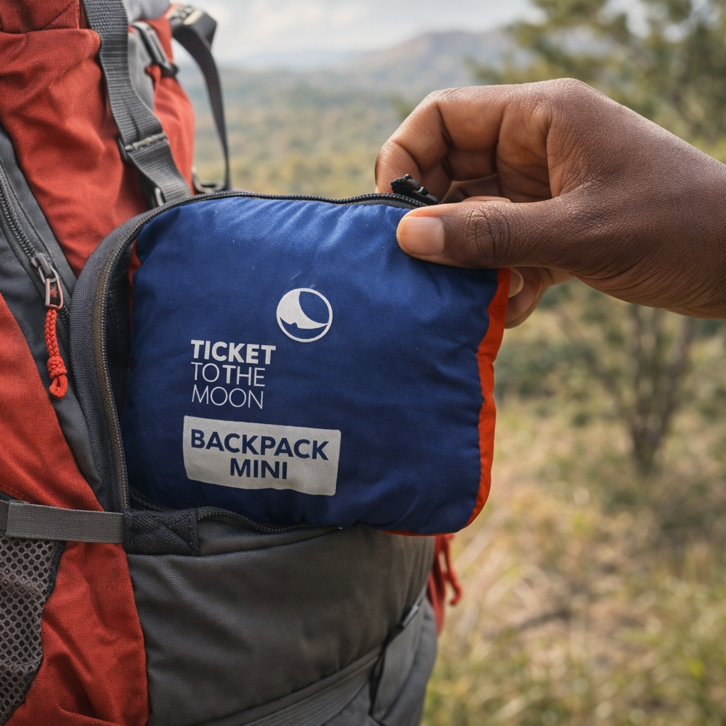 compact backpack stuff sack