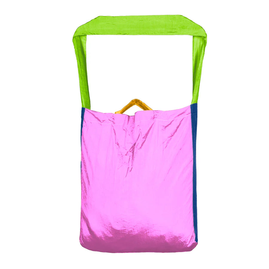 Foldable Eco Shopper Bag | Upcycled Parachute Silk