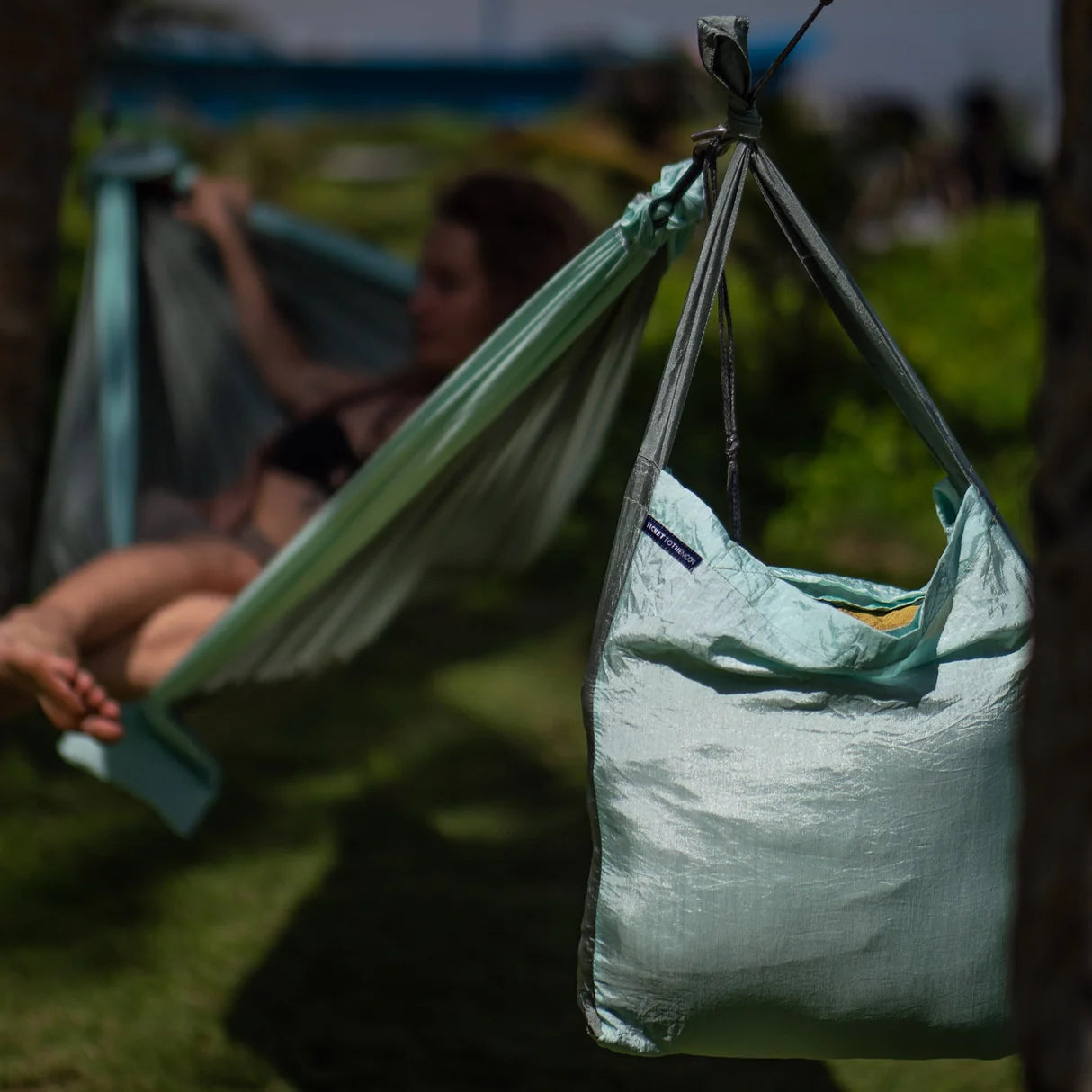 Foldable Eco Shopper Bag | Upcycled Parachute Silk