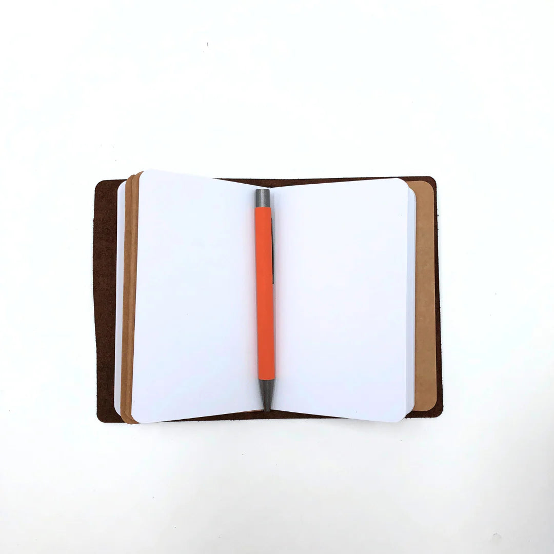 Rustik leather pocket journal - Field edition