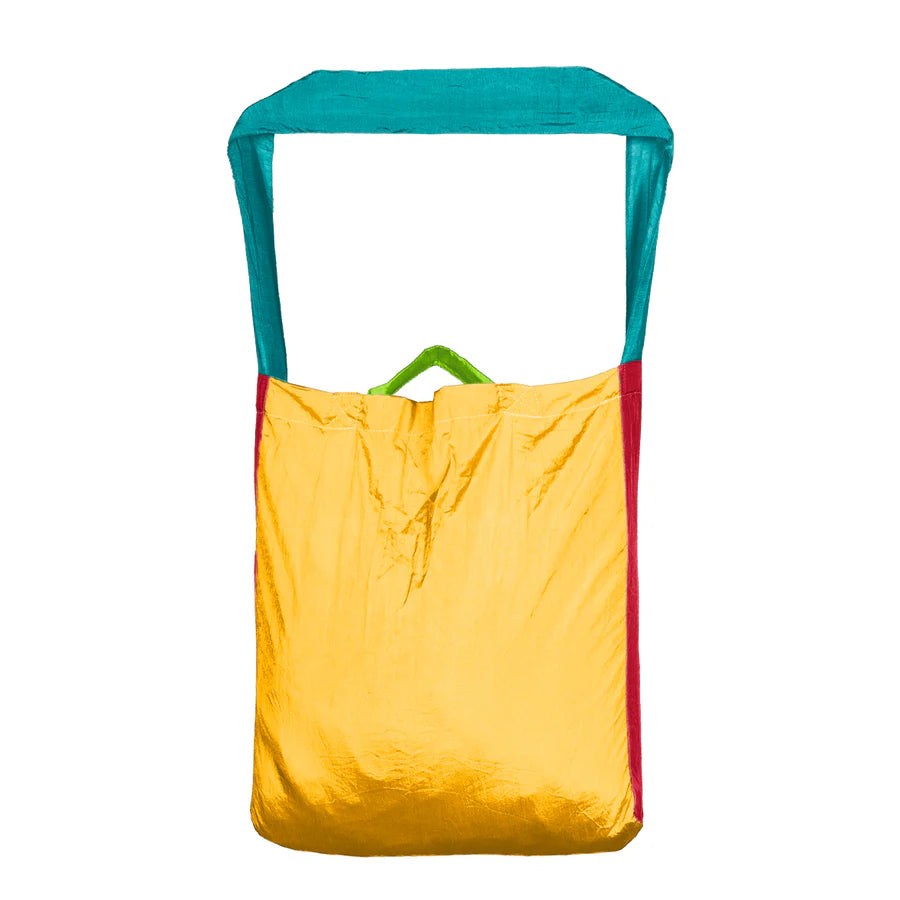 Foldable Eco Shopper Bag | Upcycled Parachute Silk