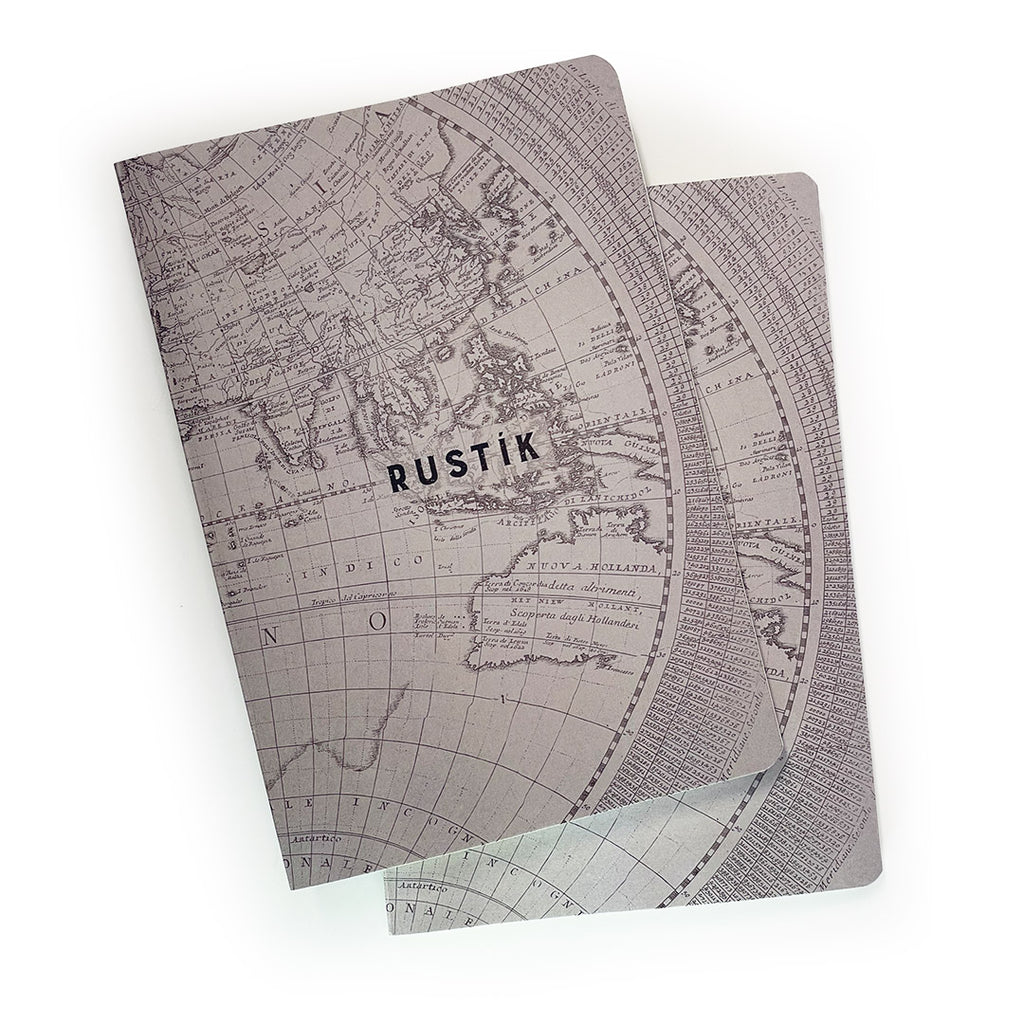 Colourful Rustik leather field journal