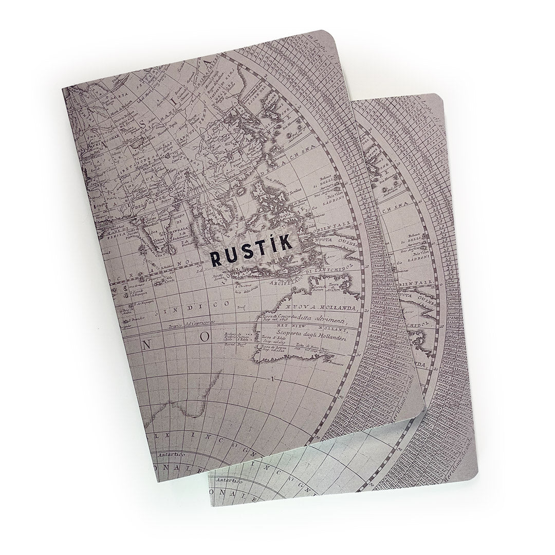 Colourful Rustik leather field journal