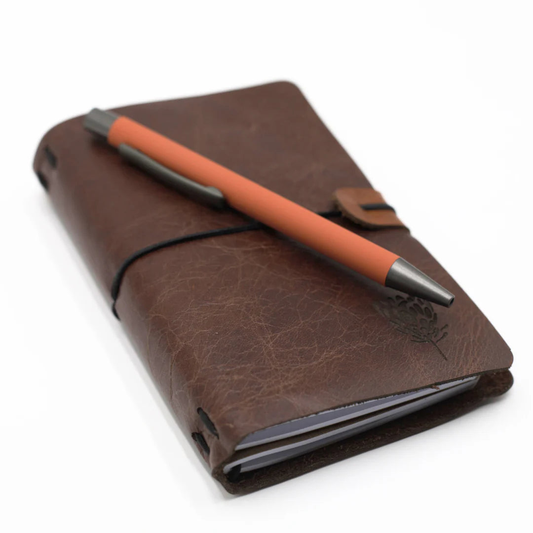 Rustik leather pocket journal - Field edition