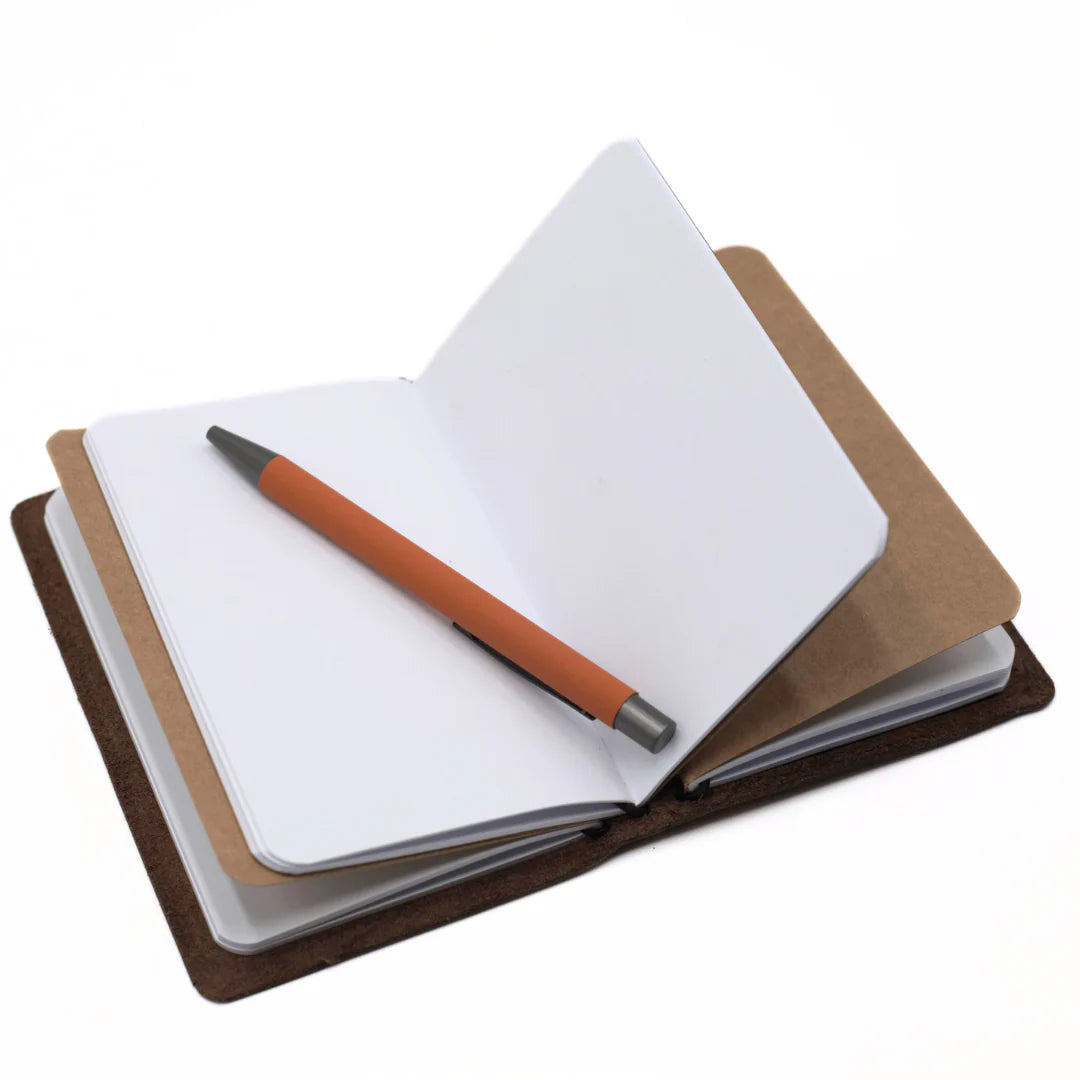 Rustik leather pocket journal - Field edition