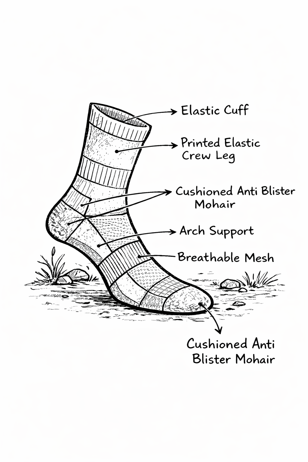 Trail socks